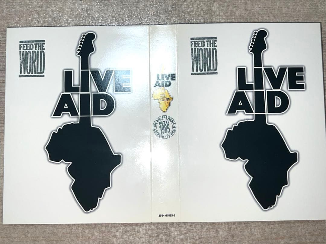 Live Aid 輸入盤4枚組 DVDセット