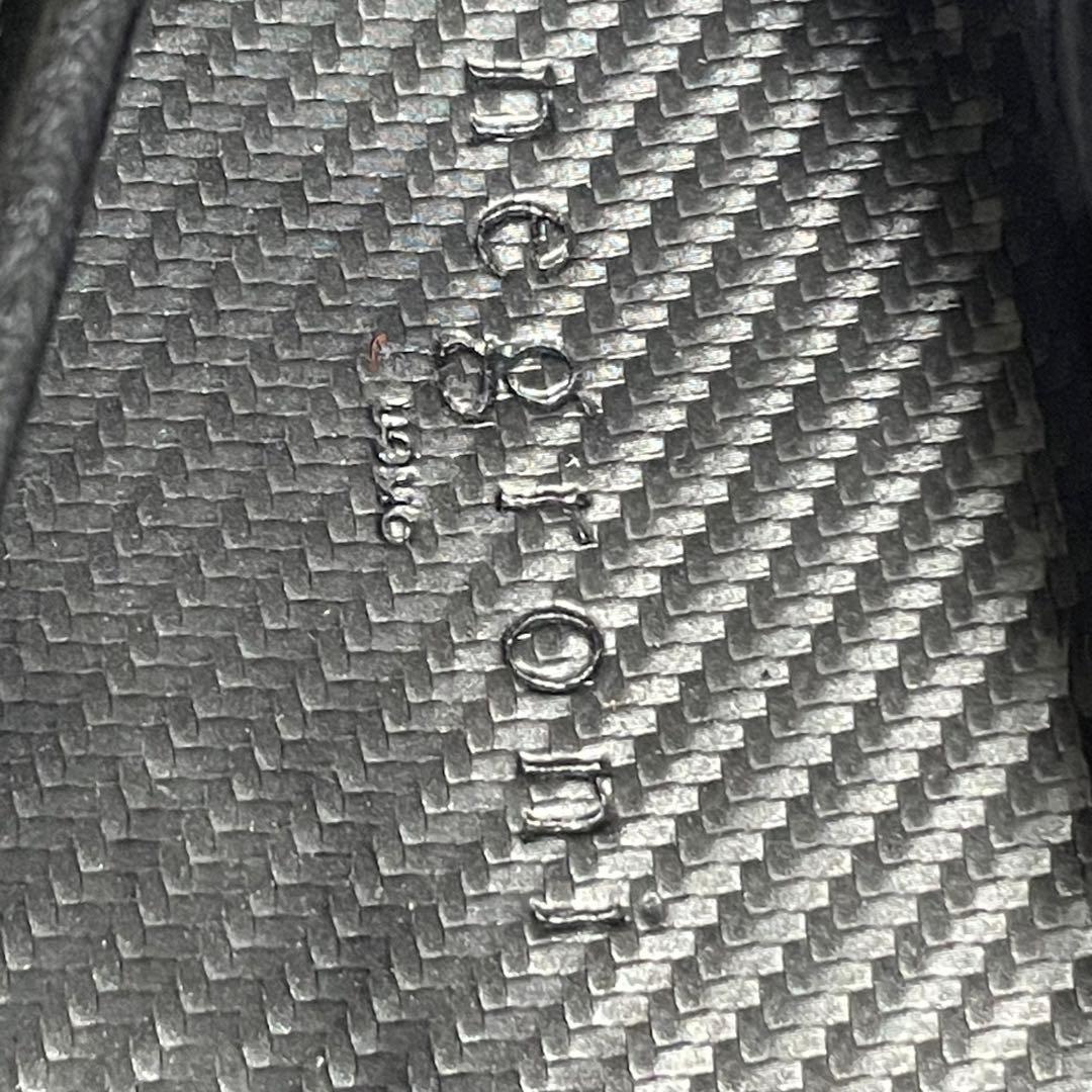 【NEGRONI】美品ネグローニ シボ革 スリッポン ドレスシューズ ローファー