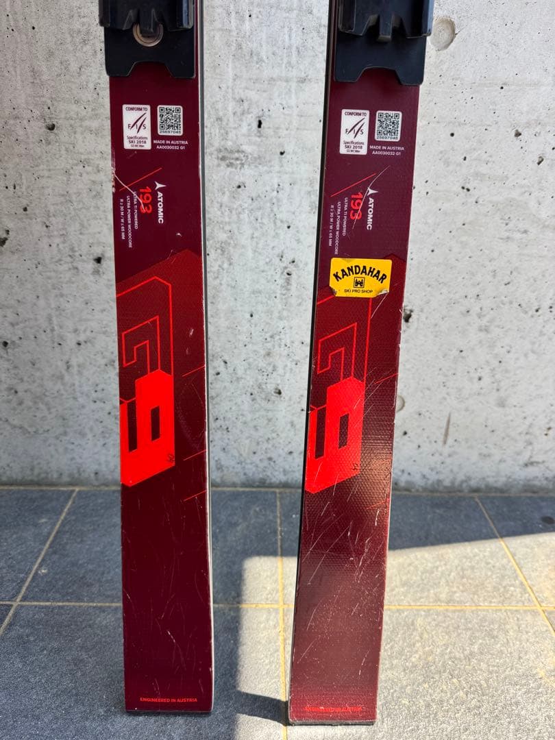 ATOMIC REDSTER G9 FIS 193 アトミックスキー