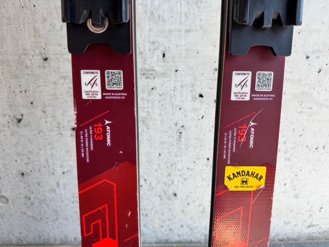 ATOMIC REDSTER G9 FIS 193 アトミックスキー