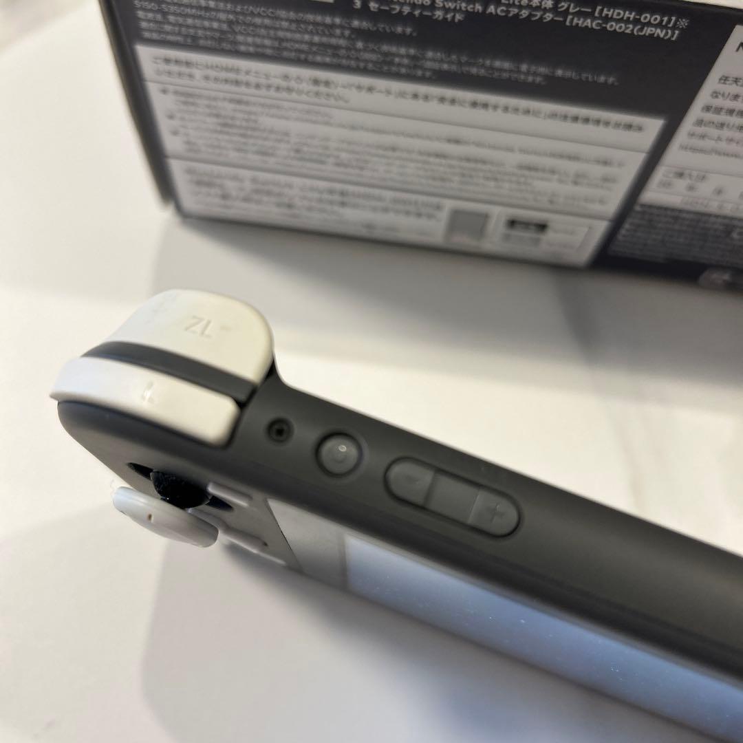 Nintendo Switch Lite グレー 本体　初期化済み