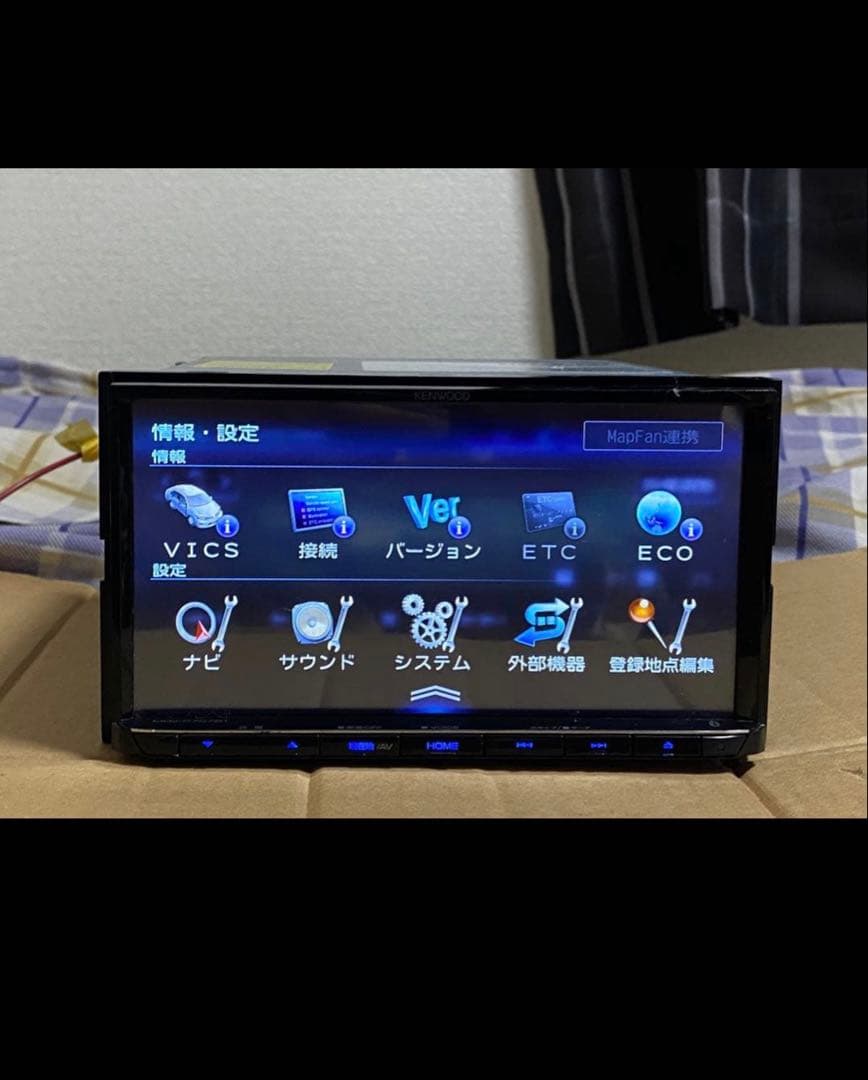 KENWOOD MDV-D707BTカーナビmap data 2019