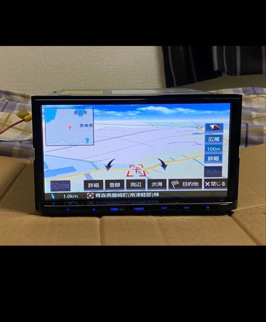 KENWOOD MDV-D707BTカーナビmap data 2019