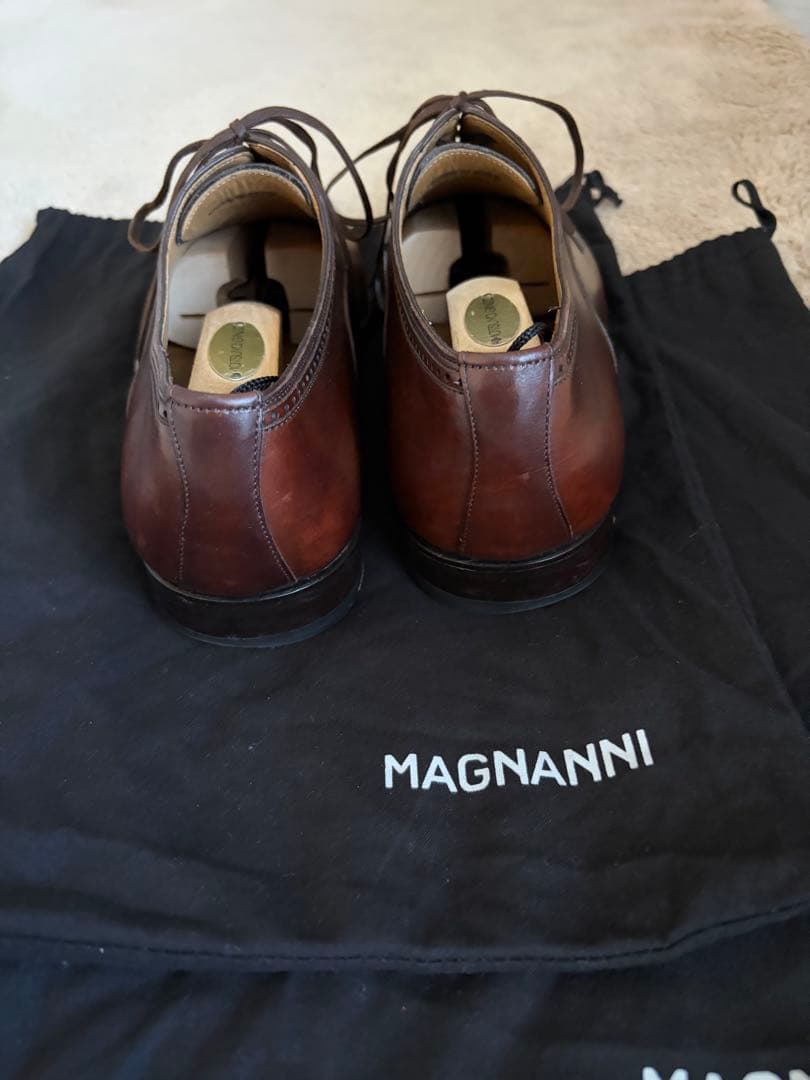 MAGNANNI/マグナーニ/ストレートチップ/size39/ブラウン