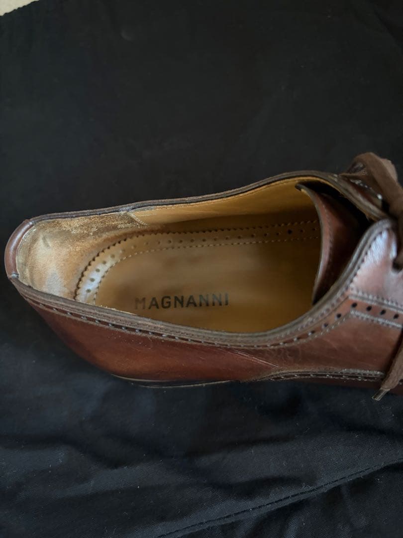 MAGNANNI/マグナーニ/ストレートチップ/size39/ブラウン