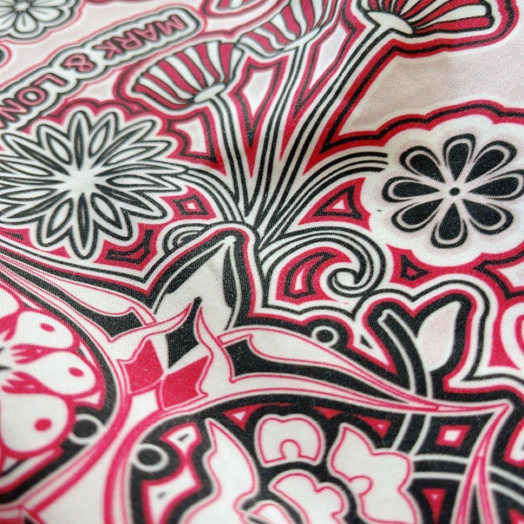 美品　マークアンドロナ　近年　セットアップ　ジャケット　スカート　花柄　ピンク