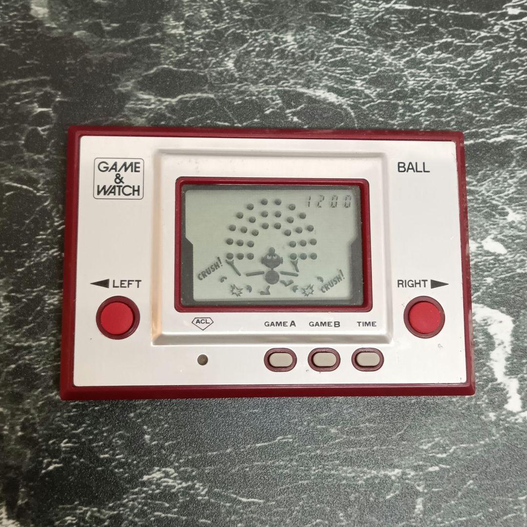 マ*0様 【動作品】任天堂 ゲームウォッチ GAME & WATCH ボール　初