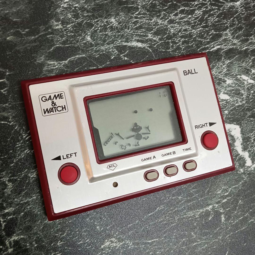 マ*0様 【動作品】任天堂 ゲームウォッチ GAME & WATCH ボール　初