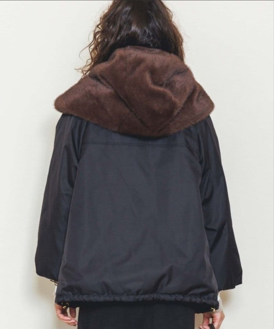 【新品未使用】 Gready Brilliant 取り外しファー中綿フードコート