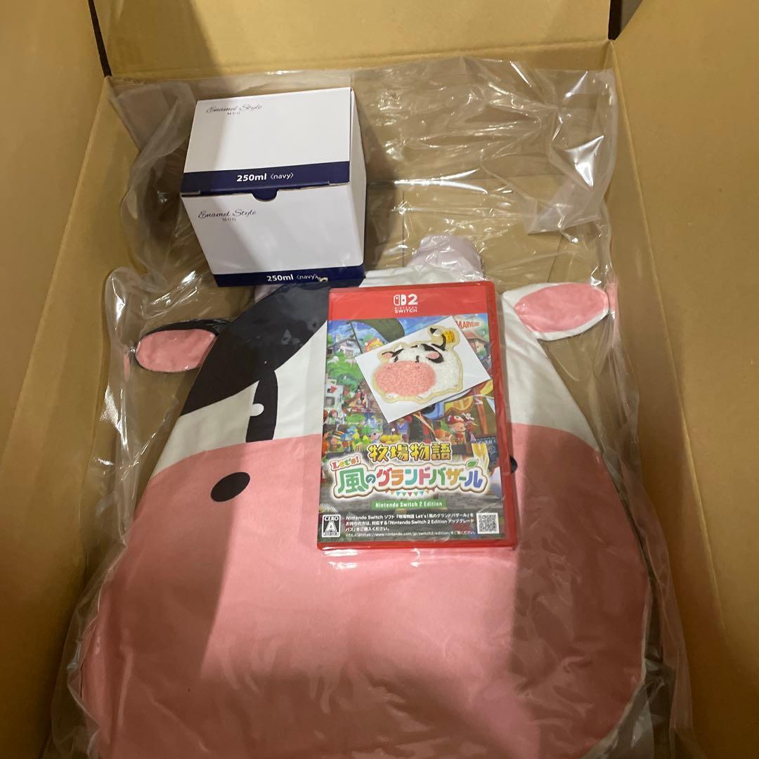 牧場物語 Let's! 風のグランドバザール -Switch 特典セット