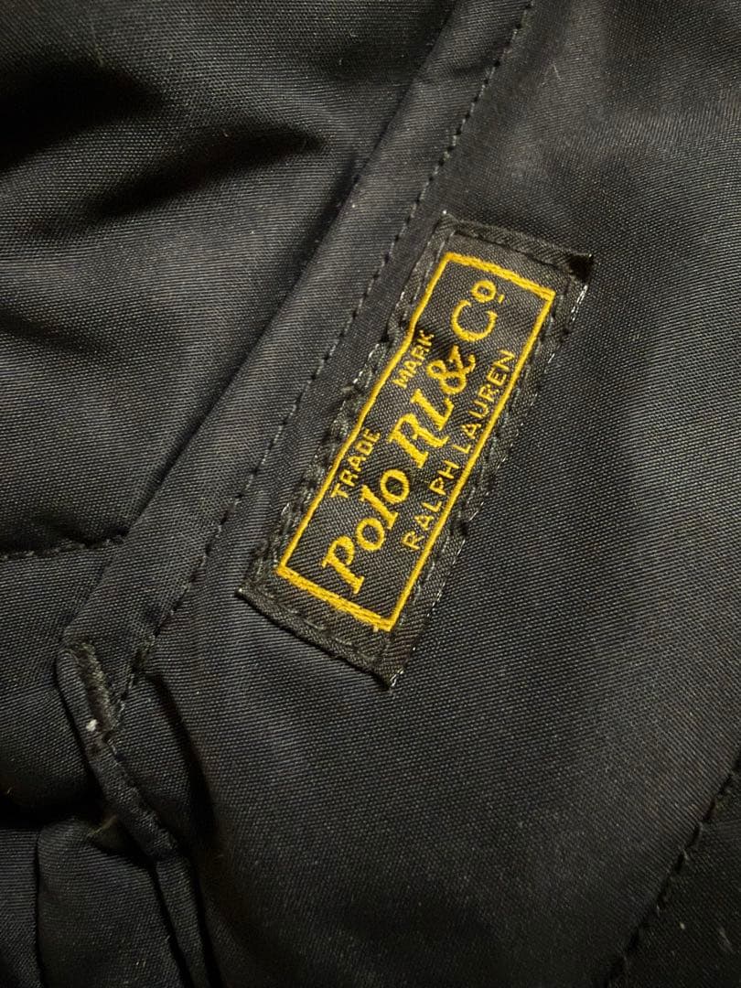 美品　定価60,500POLO RALPH LAUREN ダウンベスト ブラック