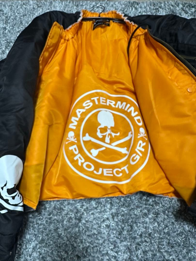 美品 PROJECT G/R × MASTERMIND ボンバージャケット