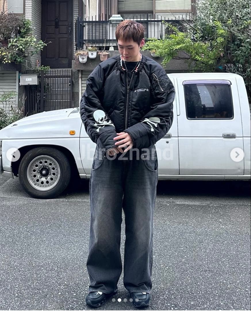 美品 PROJECT G/R × MASTERMIND ボンバージャケット