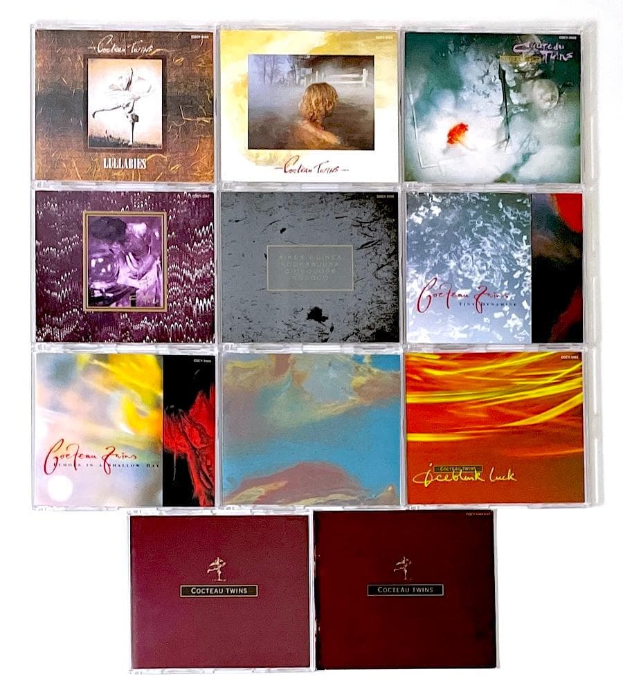 廃盤 CD BOX コクトー・ツインズ シングル・コレクション 日本コロムビア