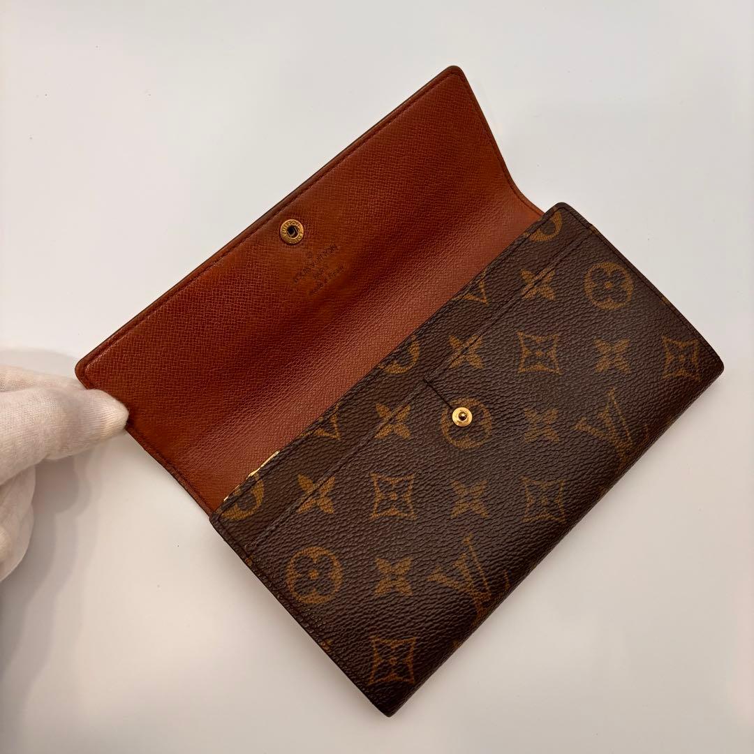 鑑定済み✨ルイヴィトン✨ポルトフォイユ・サラ 長財布 モノグラム 二つ折り財布