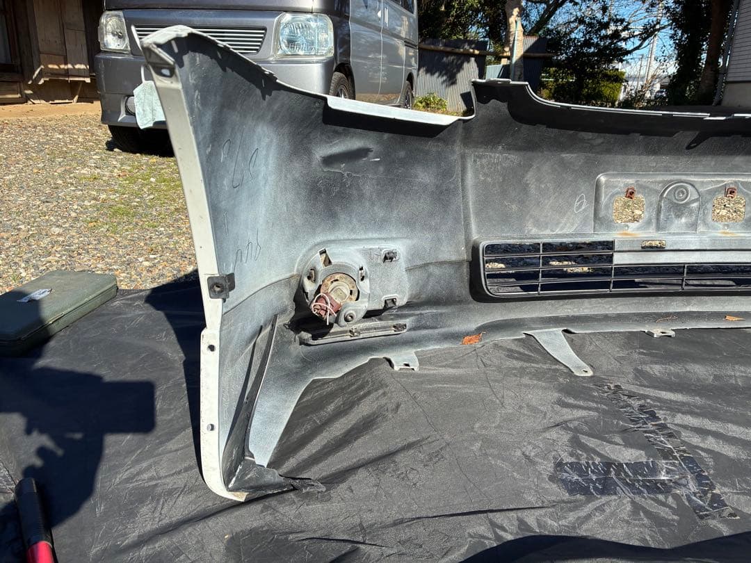 ジ*）様 ZNE10G 14G 前期 ウィッシュ SPフロントバンパー パールホ