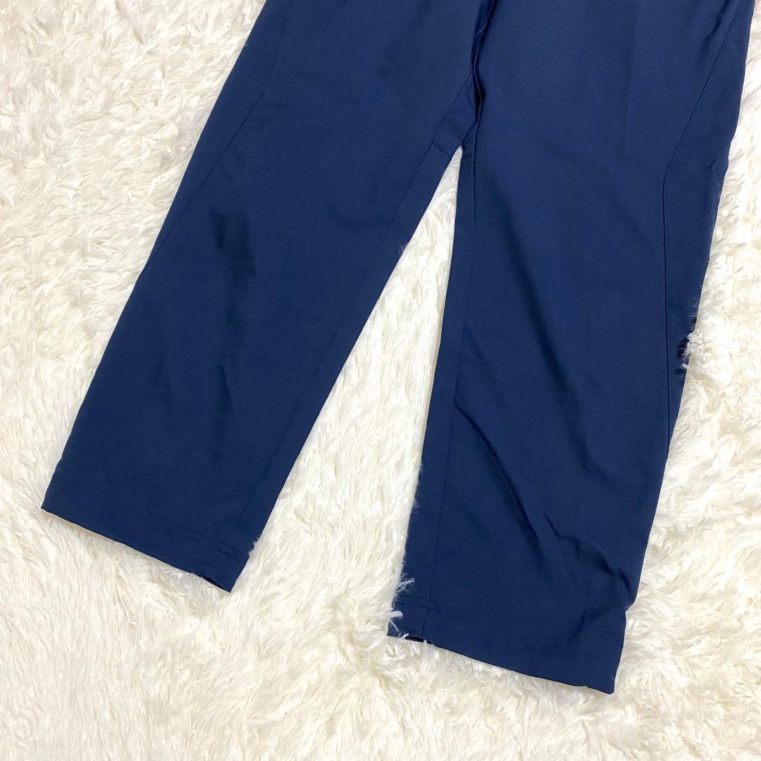 ナイキ　トレーニングウェア　セットアップ　上下　刺繍ロゴ　ランニング　紺色　S