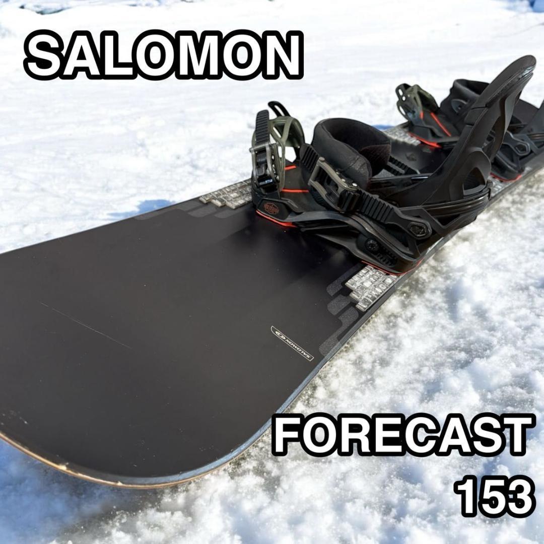 【2点セット】SALOMON サロモン FORECAST 153 ホログラム