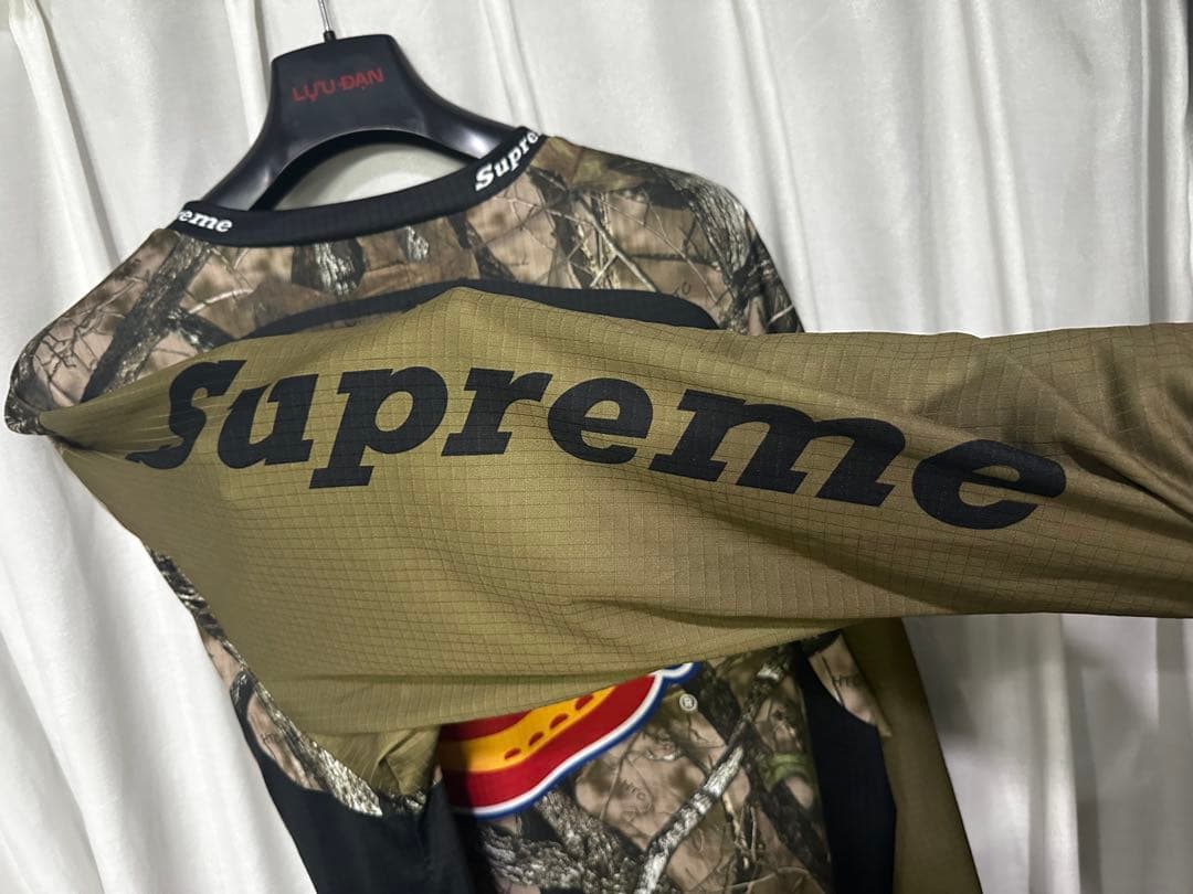 Dickies 迷彩 長袖カットソー Supremeロゴ