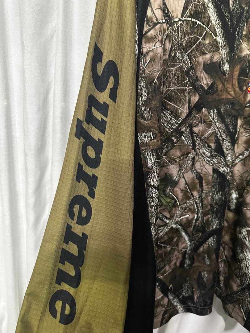 Dickies 迷彩 長袖カットソー Supremeロゴ