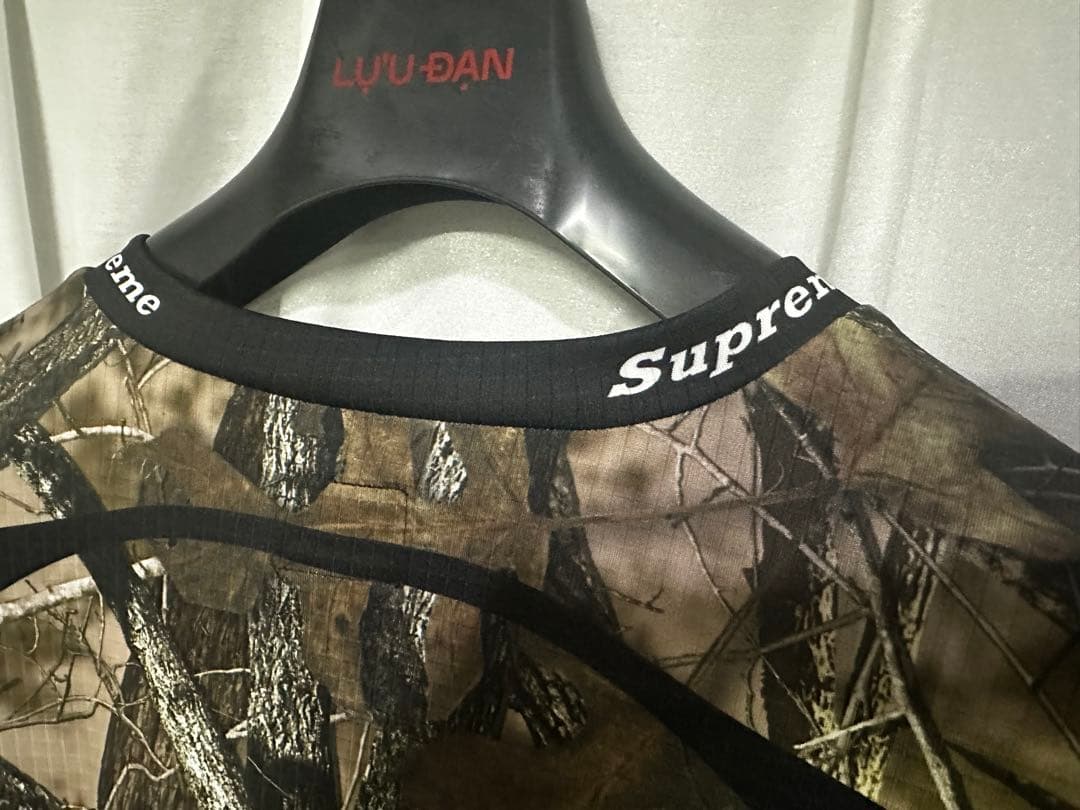 Dickies 迷彩 長袖カットソー Supremeロゴ