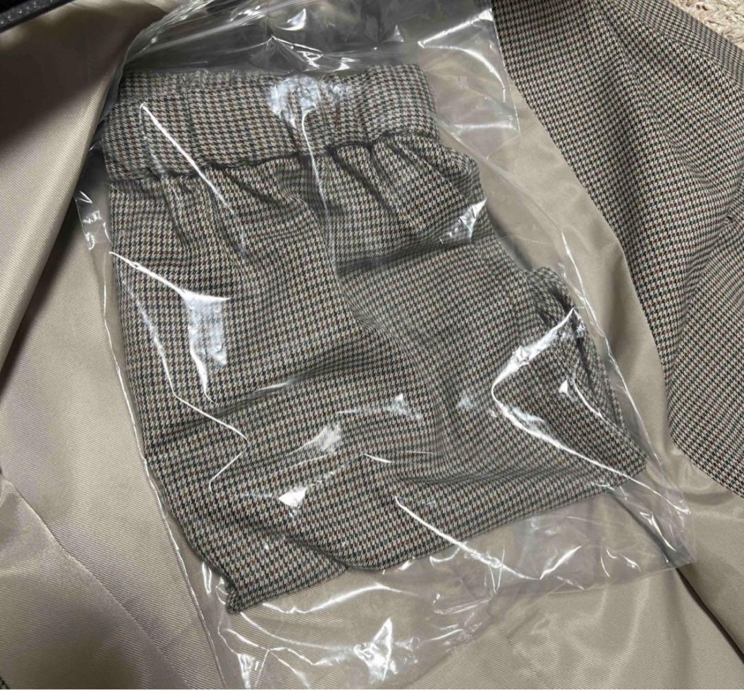 ジャケット・アウター AMERI CHECK JACKET MINI DRESS