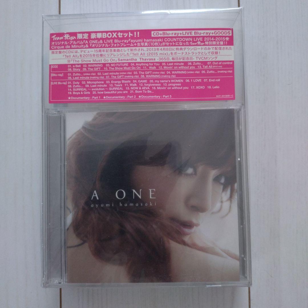 浜崎あゆみ A ONE Team Ayu 特別限定盤 Tell All 廃盤