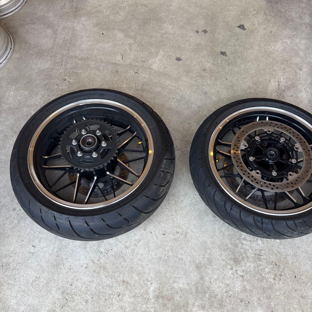 z900rs純正タイヤホイールセット