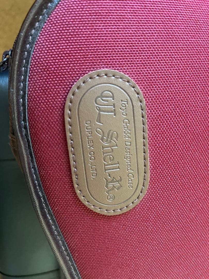 【美品⭐︎お値下げ中】東洋楽器 UL シェル R レッド 4/4用バイオリンケース