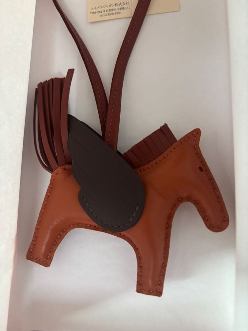 お値下げ⭐︎2025新品未使用⭐︎エルメス　ペガサスチャームPM