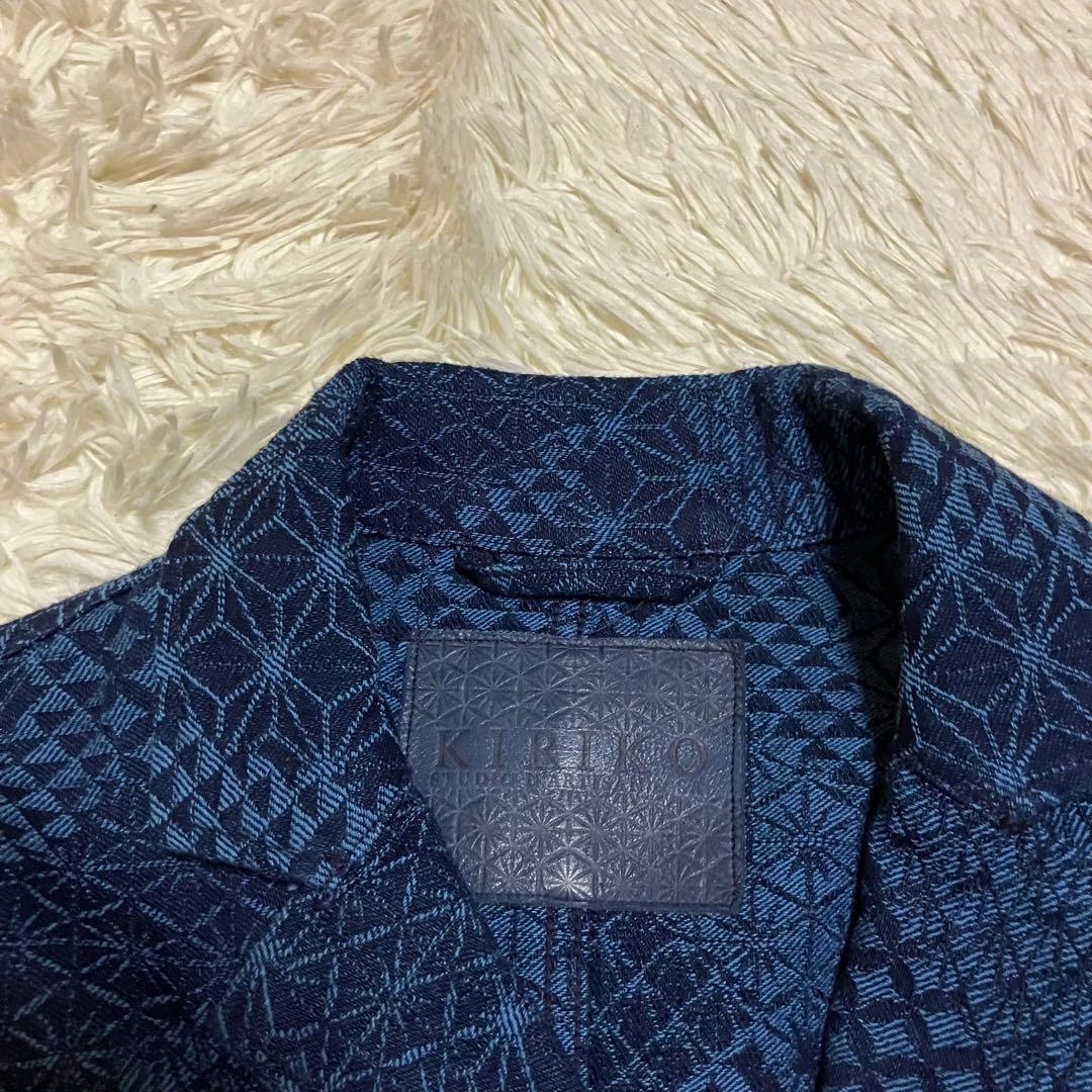 未使用　ステュディオダルチザン　KIRIKO 切子　インディゴ　デニム