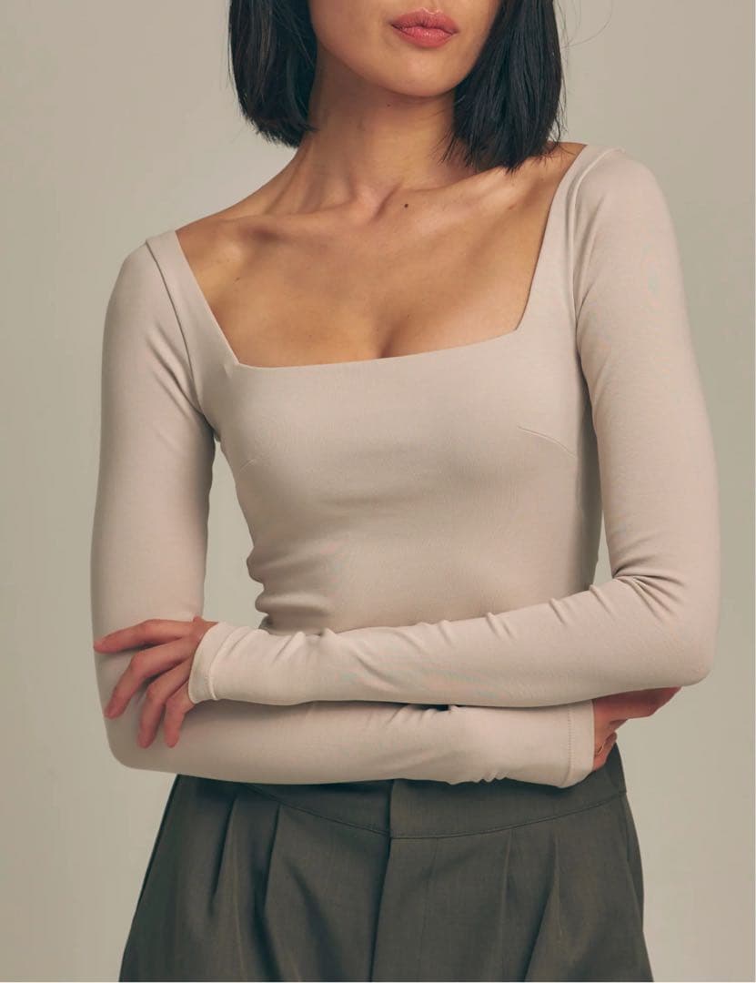 Dreamy×WABISABI long sleeve top / 枯野