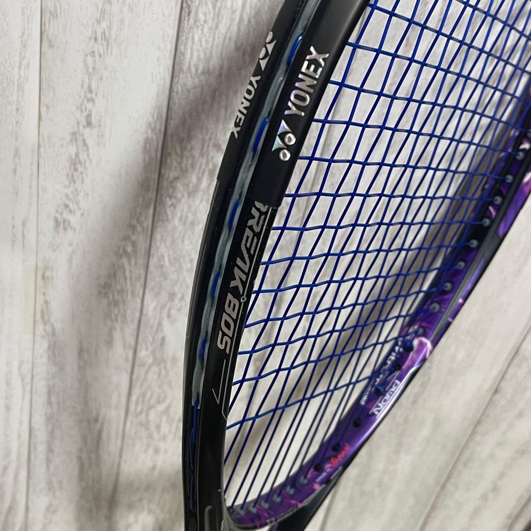 【廃色】ヨネックス ジオブレイク80s UL1 ソフトテニス ブラック パープル