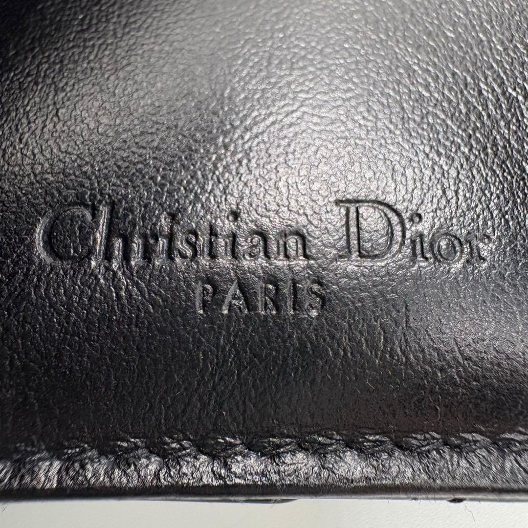DIOR☆レディ ディオール☆エナメル☆ロータスウォレット☆カナージュ☆財布