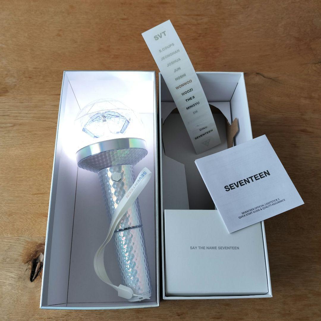 SEVENTEEN ペンライト 3本セット、デコバンド