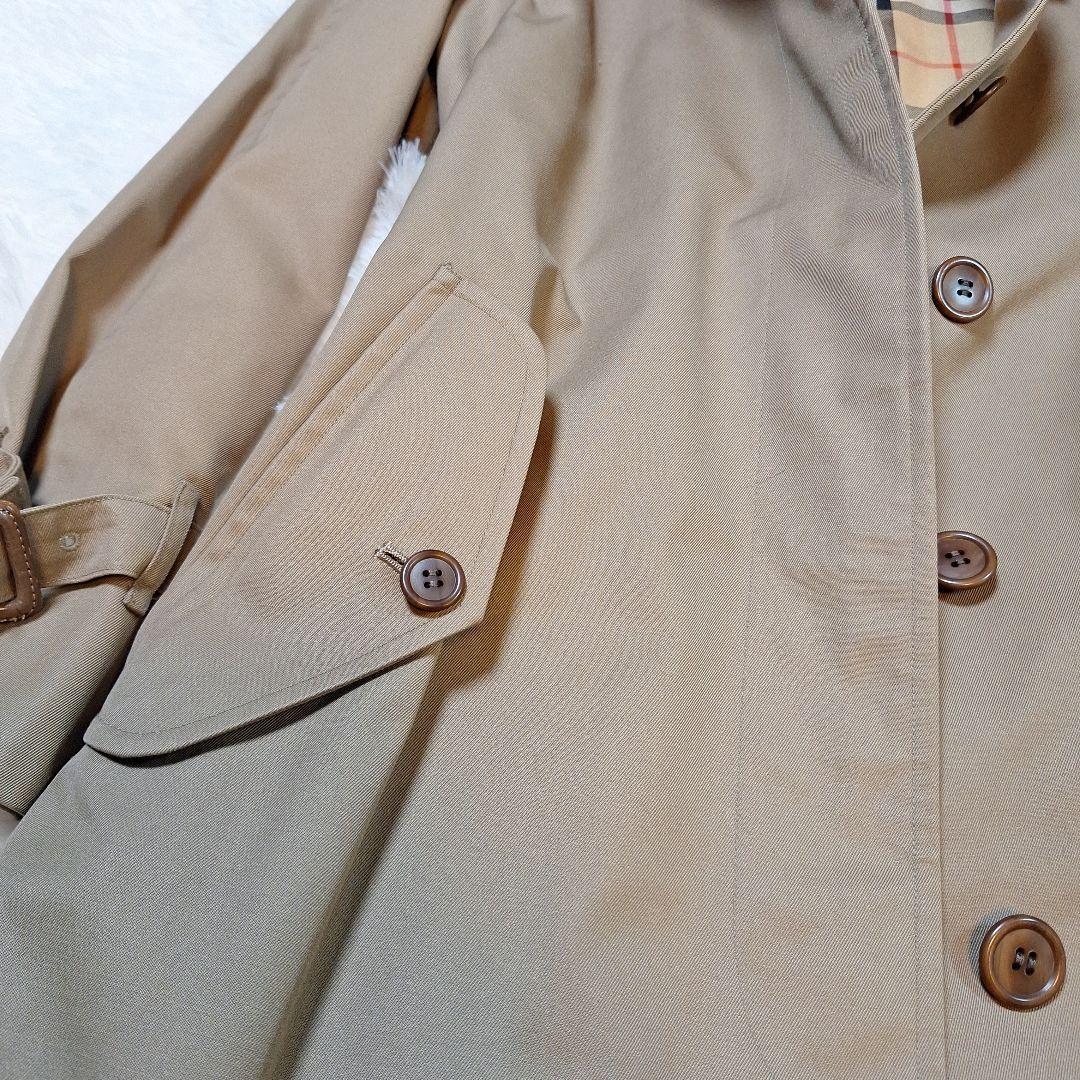 【ゆうき様】バーバリーズ ステンカラーノバチェック ロング丈 ヴィンテージ