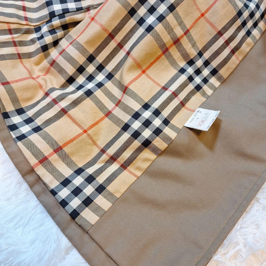 【ゆうき様】バーバリーズ ステンカラーノバチェック ロング丈 ヴィンテージ