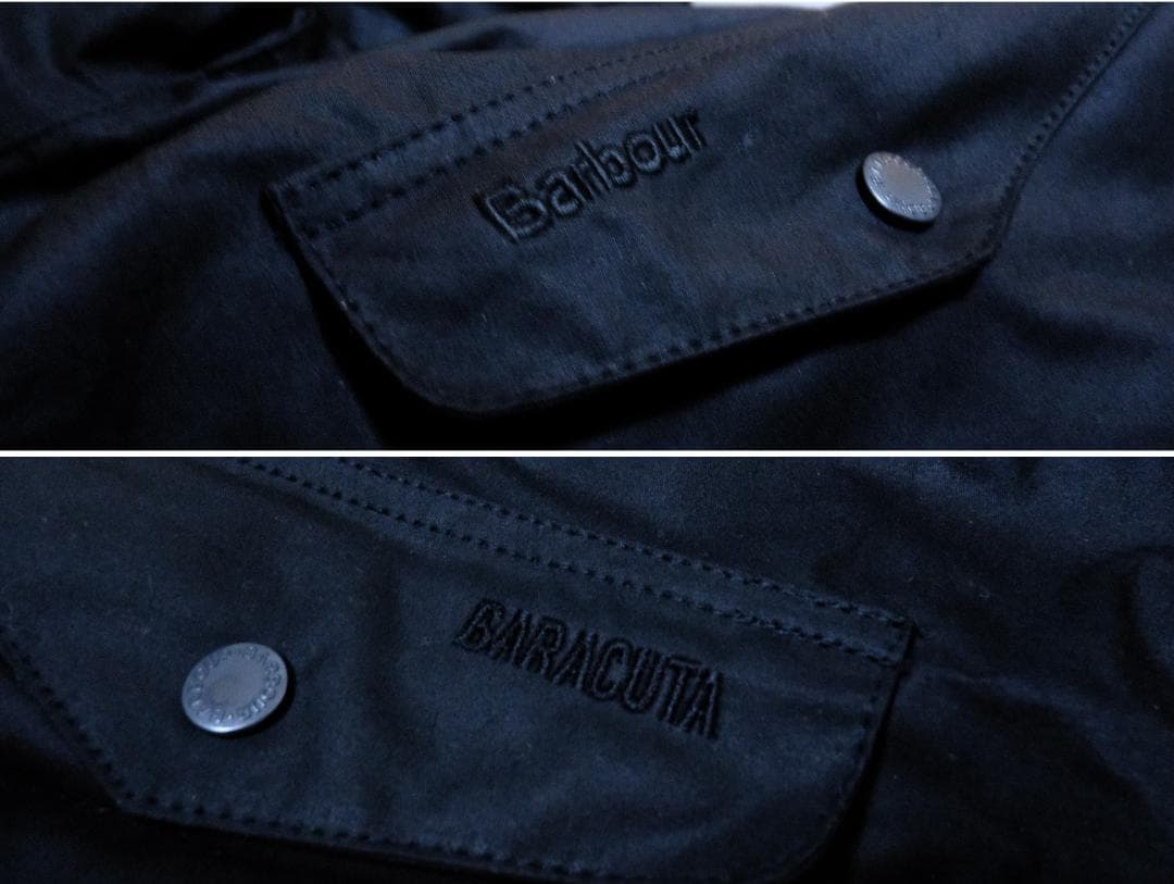 な*う様 【新品未】Barbour×Baracuta G9 ワックスブルゾン M