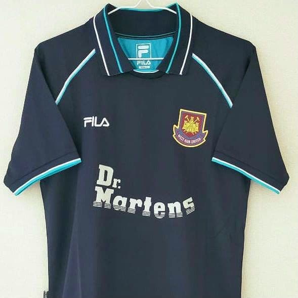【激レア】ウェストハム ドクターマーチン 00/01 プレミアユニ Lサイズ