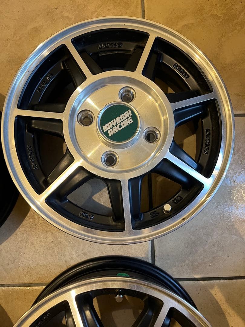 美品　ハヤシストリートホイール TYPE SF 12インチ