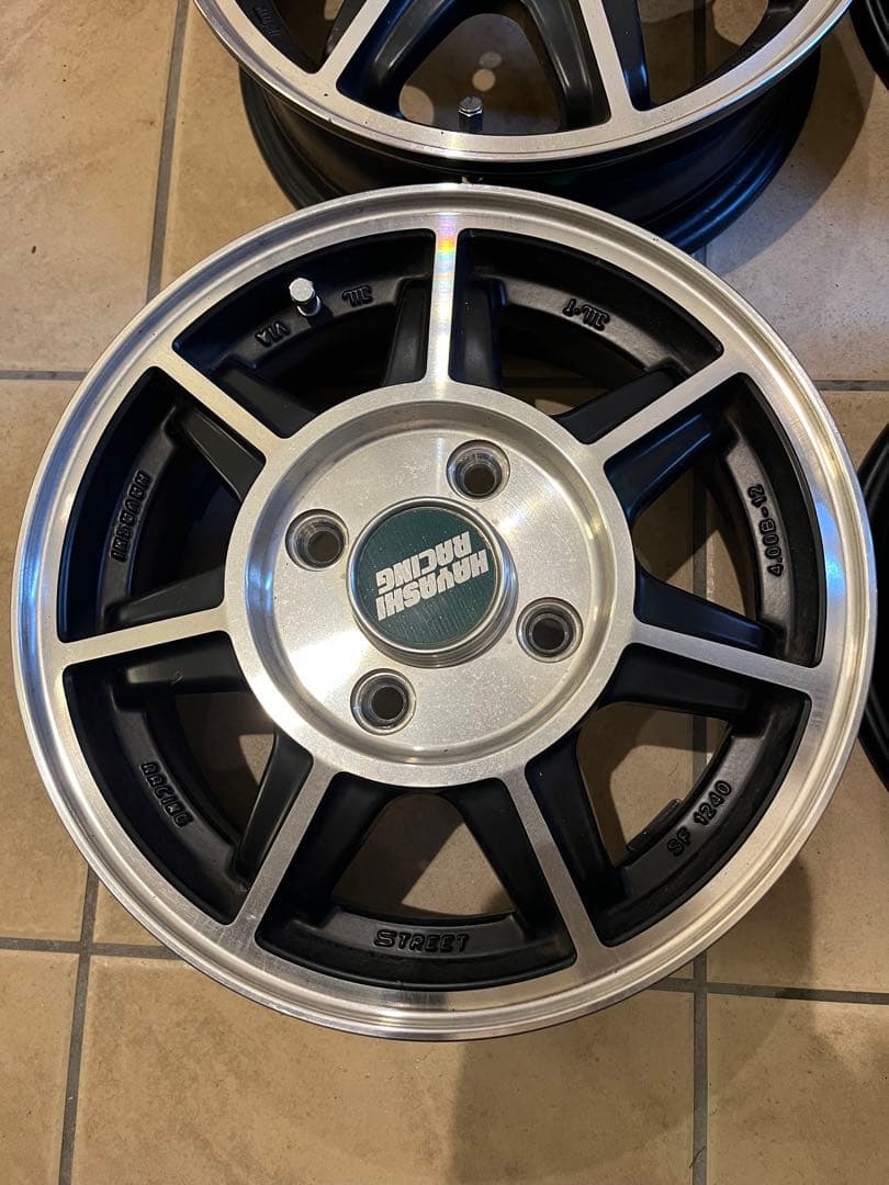 美品　ハヤシストリートホイール TYPE SF 12インチ