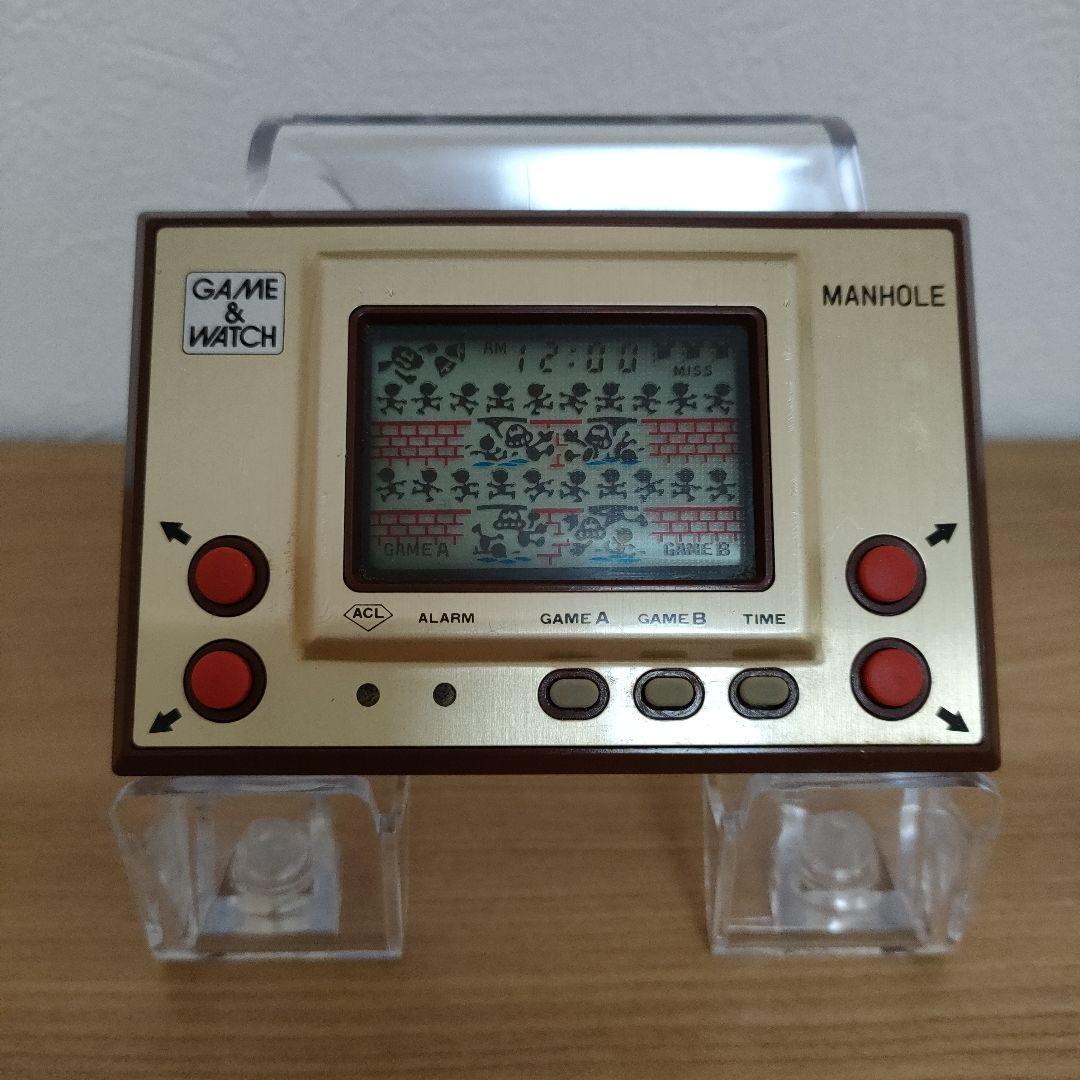 ゲーム＆ウォッチマンホール　任天堂ニンテンドーNintendo　メンテナンス済み