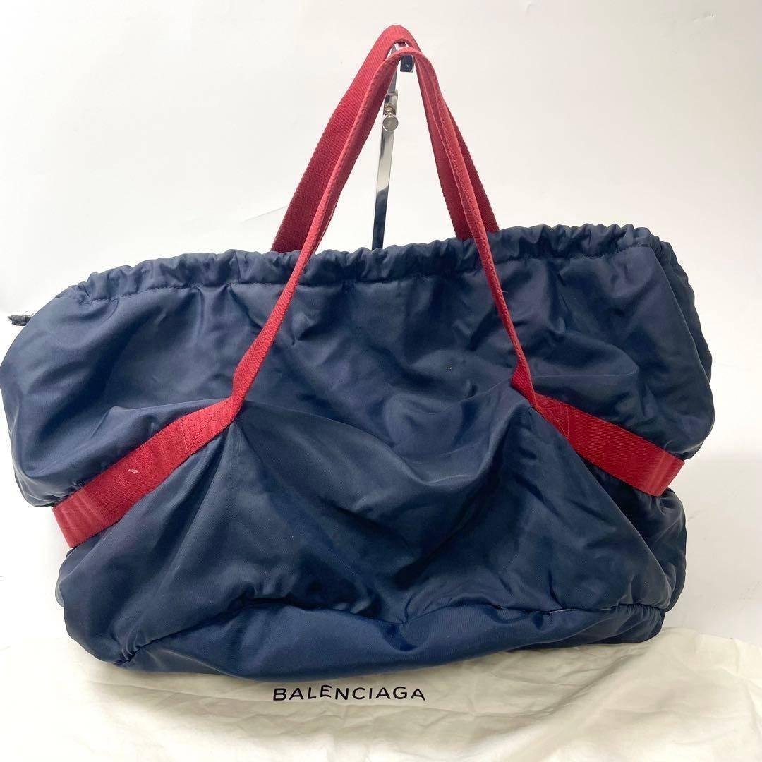 こんにちはバレンシアガ ホイールバッグ ドローストリング　ロゴ ボストン
