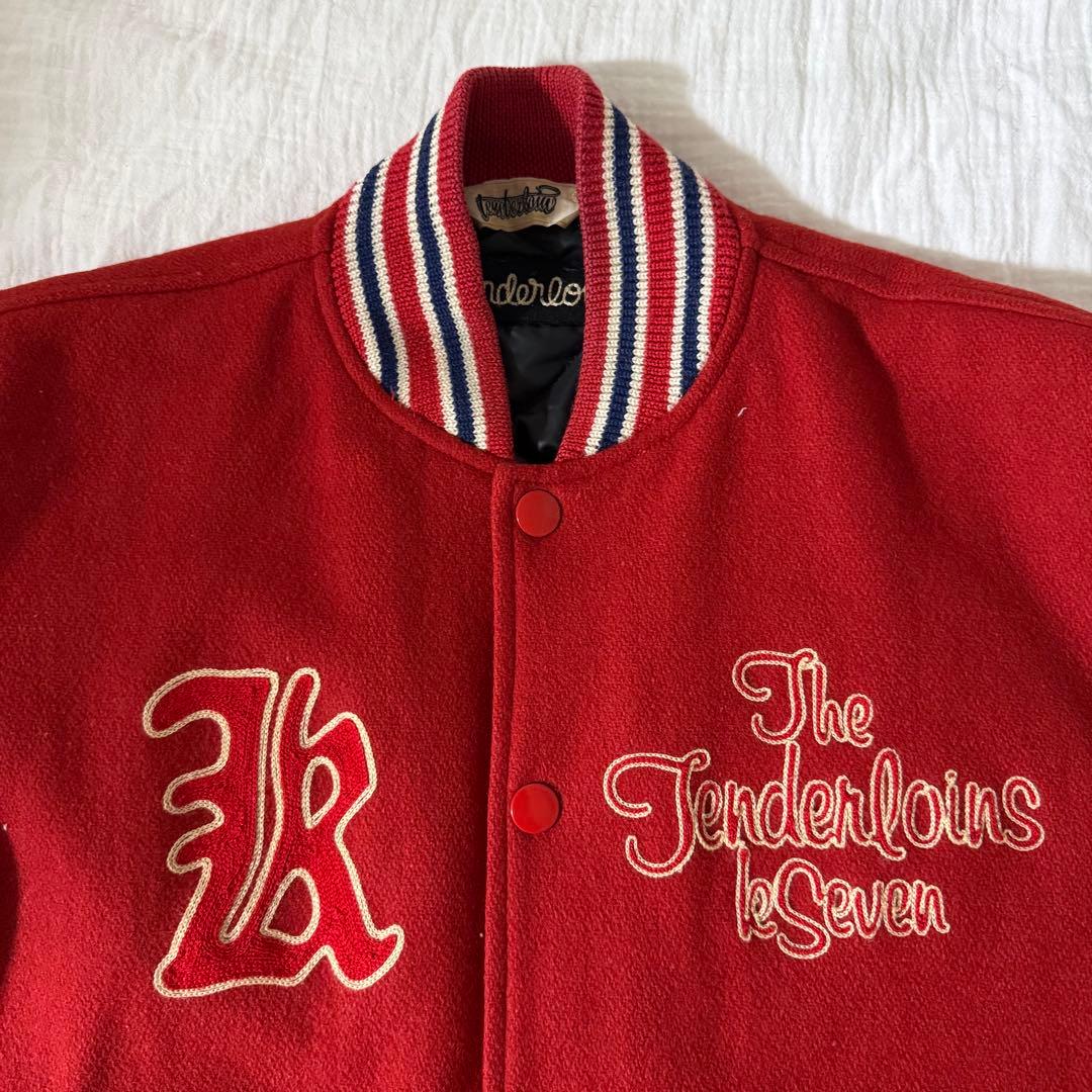 TENDERLOIN レザージャケットT-BASEBALL スタジャン 05AW