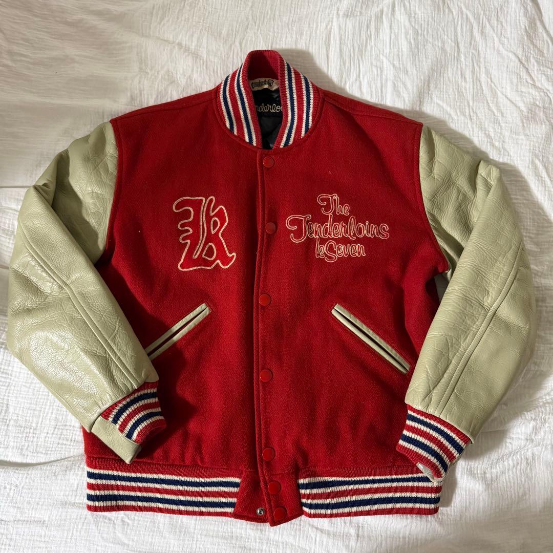 TENDERLOIN レザージャケットT-BASEBALL スタジャン 05AW