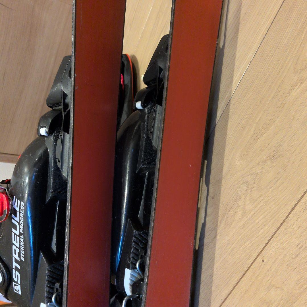 ジュニアスキー4点セット(板100cm、ブーツ20cm、ストック、靴袋)送料込み