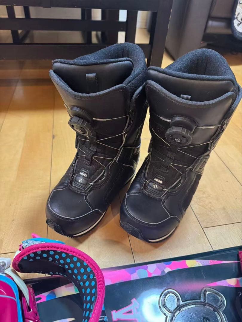 OLIVIA 135センチ　スノーボード３点セット　ブーツ23センチ