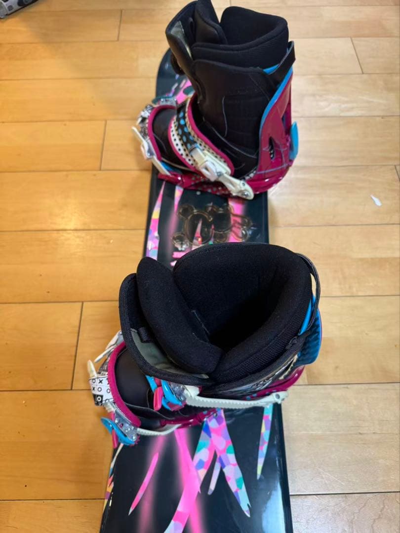 OLIVIA 135センチ　スノーボード３点セット　ブーツ23センチ