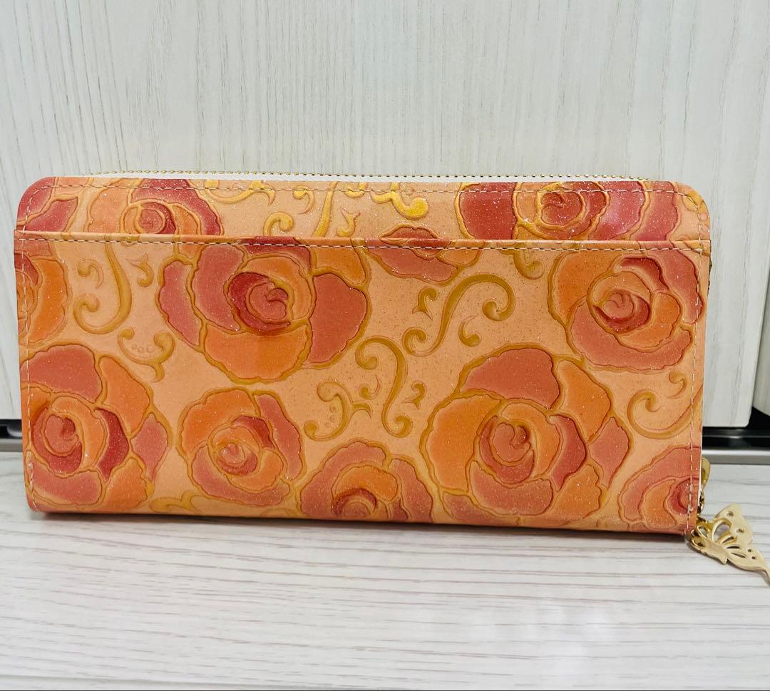 ⭐︎テディ⭐︎新品・未使用アナスイANNASUI マジカルローズラウンド長財布