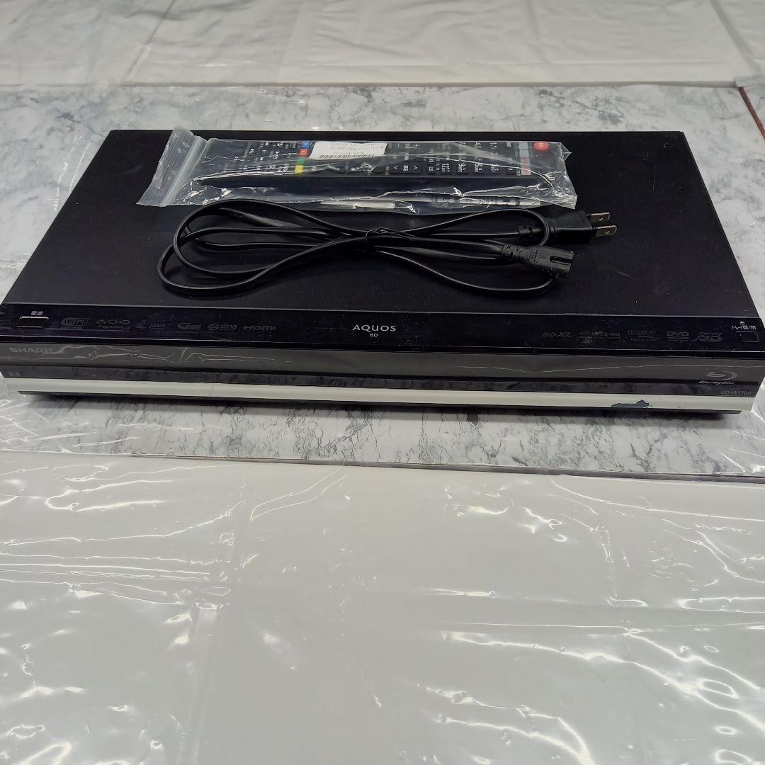 AQUOS ブルーレイレコーダー　1T BD-W1700　2番組同時録画